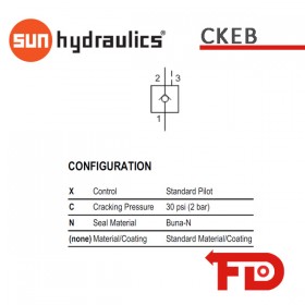 CKEBXCN - CHECK VALVE | SUN HYDRAULICS