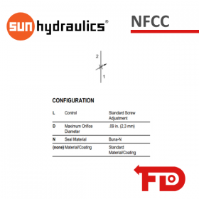 NFCCLDN - NEEDLE VALVE | SUN HYDRAULICS