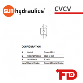 CVCVXCN - RÜCKSCHLAGVENTIL| SUN HYDRAULICS