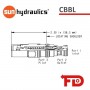 CBBLCJN - COUNTERBALANCE VALVE| SUN HYDRAULICS