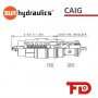 CAIGLGN - COUNTERBALANCE VALVE | SUN HYDRAULICS