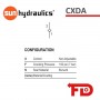 CXDAXFN - CHECK VALVE - SUN HYDRAULICS