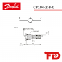 11169026 - RÜCKSCHLAGVENTIL CP104-2-B-0 (NEW) - DANFOSS