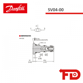11169120 - WECHSELVENTIL SV04-00 - DANFOSS
