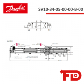 805314819 - 4 WEGE SV10-34-05-00-00-B-00 - DANFOSS