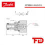133305 - STROMREGLERVENTIL CP308-1-B-0-0.5 - DANFOSS