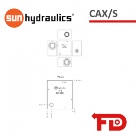 CAX/S - VENTILGEHAUSE - SUN HYDRAULICS