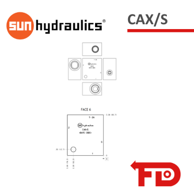 CAX/S - VENTILGEHAUSE - SUN HYDRAULICS