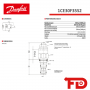 406AA00004A - COUNTERBALANCE VALVE 1CE30F35S2 - DANFOSS