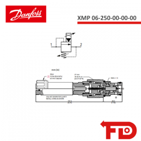 850179719 - DRUCKBEGRENZUNGSVENTIL - XMP 06-250-00-00-00 - DANFOSS