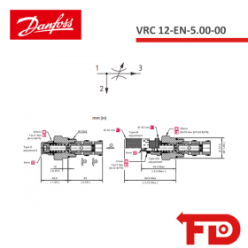 820185719 - STROMREGLERVENTIL - VRC 12-EN-5.00-00 - DANFOSS