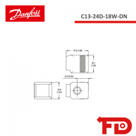 171103119 - SPULE C13-24D-18W-DN - DANFOSS