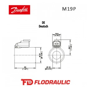 171147519 - SPULE M19P-12D-1.8A-DE - DANFOSS
